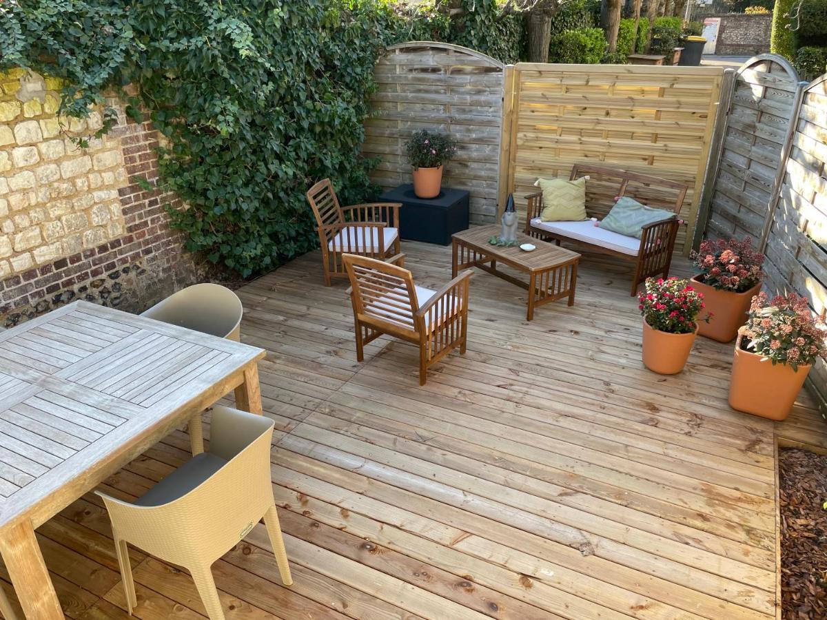 Le 102, Maison Avec Terrasse Et Parking Gare De Руан Екстериор снимка