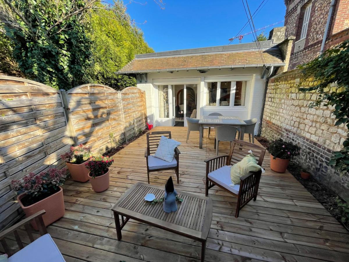Le 102, Maison Avec Terrasse Et Parking Gare De Руан Екстериор снимка