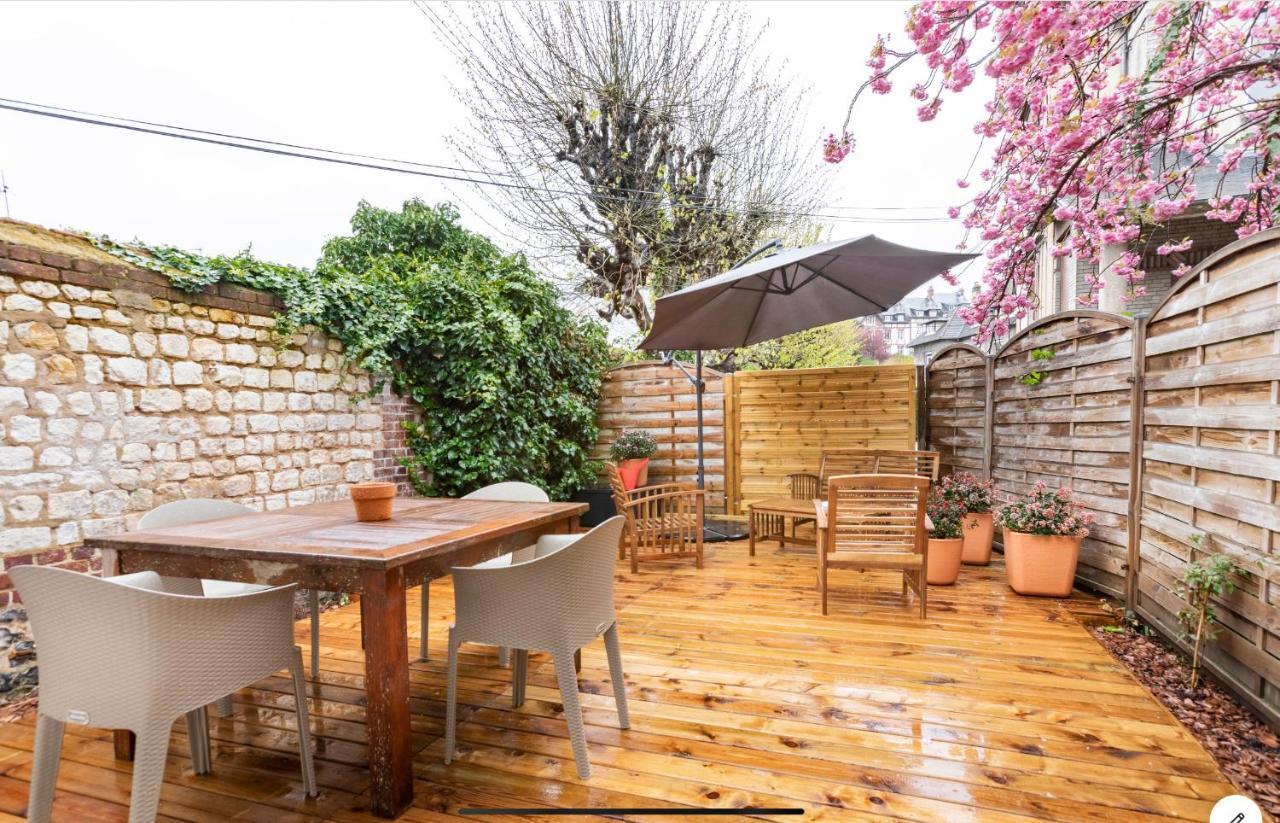 Le 102, Maison Avec Terrasse Et Parking Gare De Руан Екстериор снимка